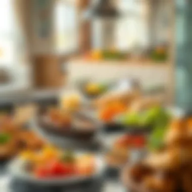 Culinary Diversity: A Taste of Life in the UAE Diverse culinary scene reflecting the lifestyle in the UAE