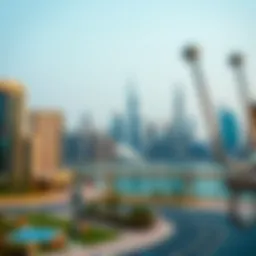 Stunning skyline of Dubai showcasing modern architecture