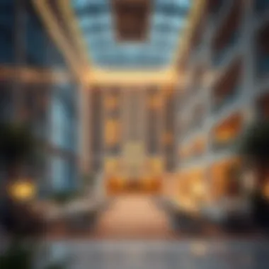 Luxury Living: Real Estate in the UAE Luxurious apartment showcasing the real estate market in Dubai