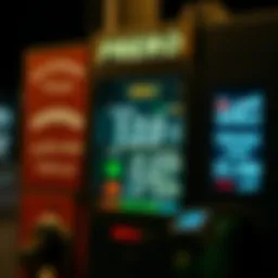 Fuel pump displaying petrol prices in the UAE