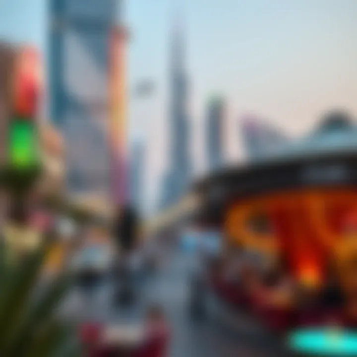 The Vibrant Entertainment Landscape of Dubai Vibrant entertainment scene in Dubai with nightlife and cultural events