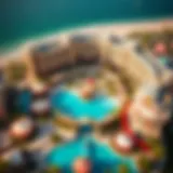 Aerial view of Atlantis Adventure Park showcasing its vibrant attractions