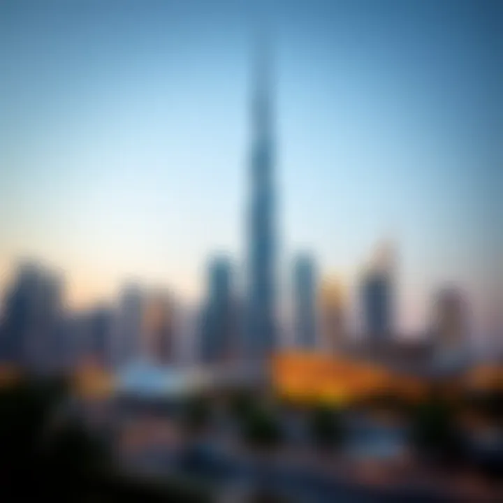 Dubai's Iconic Skyline Architectural vision of Dubai's skyline