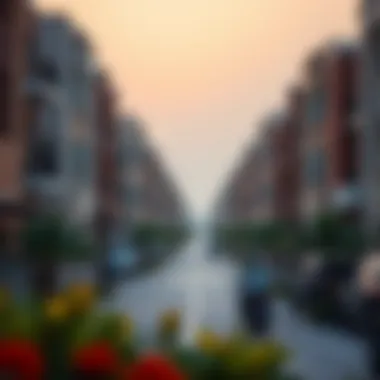 Neighborhood Around Barajeel Residency Vibrant neighborhood surrounding Barajeel Residency