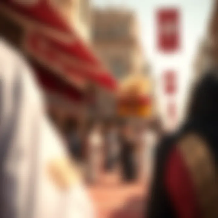 Cultural Event in City Center Deira Cultural event taking place in City Center Deira, highlighting local traditions