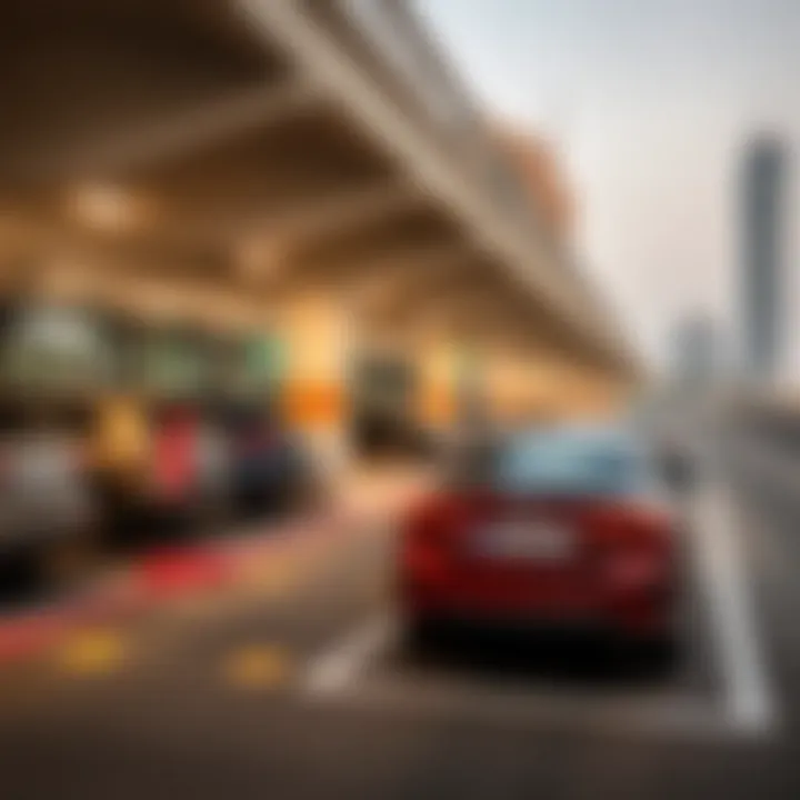 Accessible Parking Options Accessible parking spots in Deira City Centre