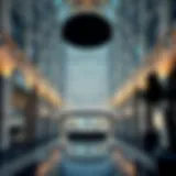 Architectural elegance of Dior Alain Mall showcasing modern design