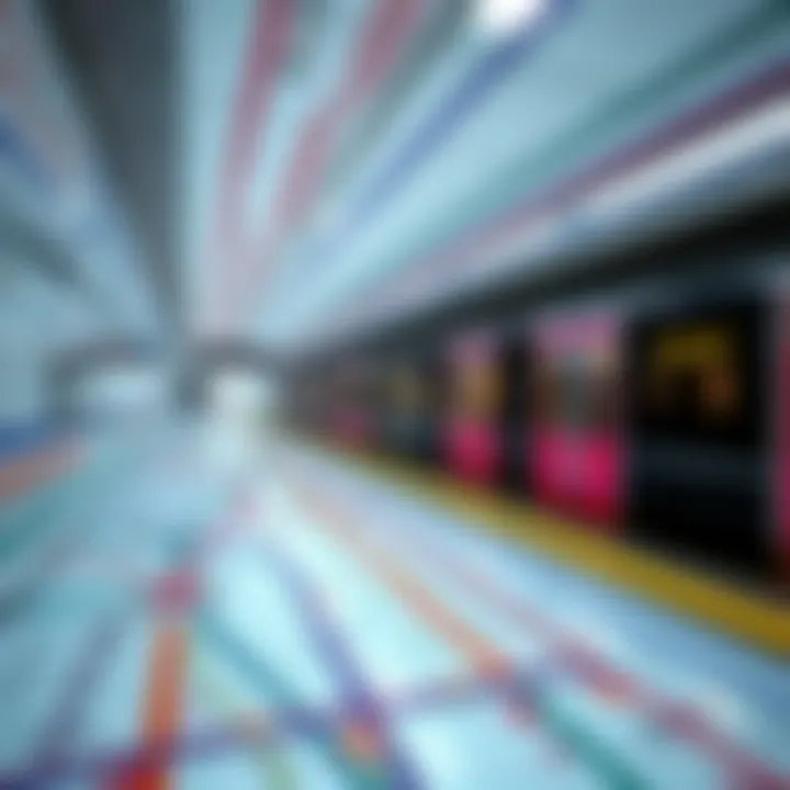 Comprehensive Metro Map Dubai Metro map with lines