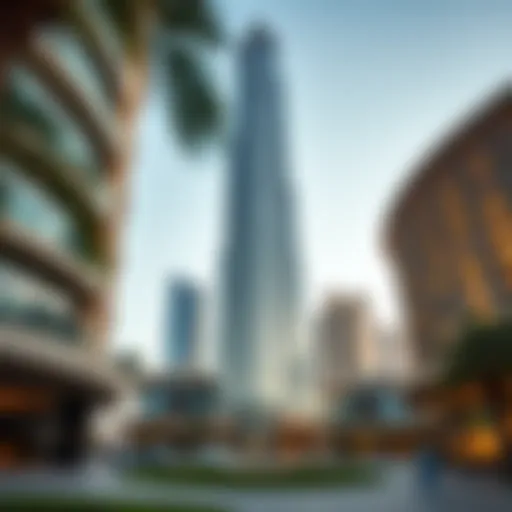Stunning architectural design of Dunya Tower