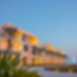 Stunning view of contemporary architecture in Al Quoz