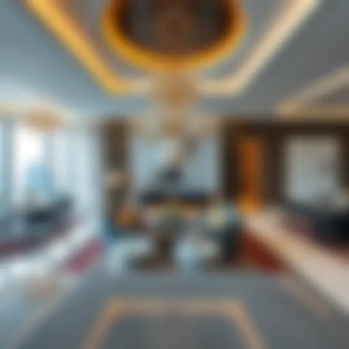 Interior Design of Boulevard Plaza Tower 2 Luxurious interior of a residence in Boulevard Plaza Tower 2