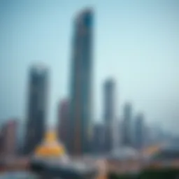 Stunning skyline view featuring Boulevard Plaza Tower 2