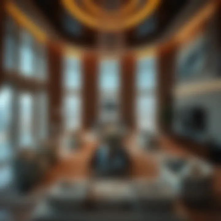 Luxurious Living in Burj Al-Manar Luxurious interiors of a residence in Burj Al-Manar