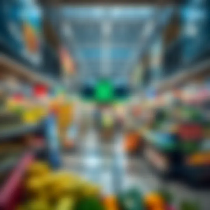 A Spectrum of Products at Carrefour Diverse product offerings available inside Carrefour