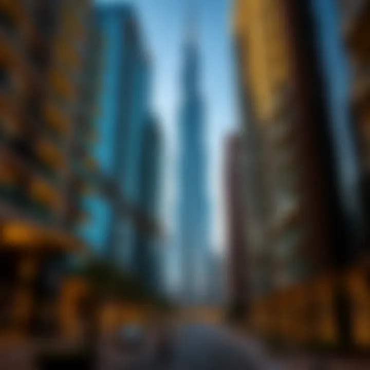 Luxury Living in Downtown Dubai Luxurious residential buildings in Downtown Dubai