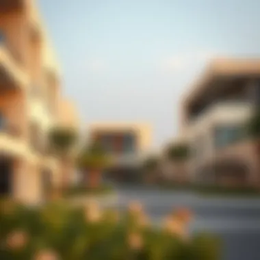 Modern architectural design of the Mulberry community