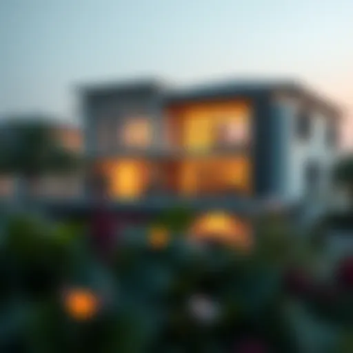 Stunning view of luxury homes in Mulberry community