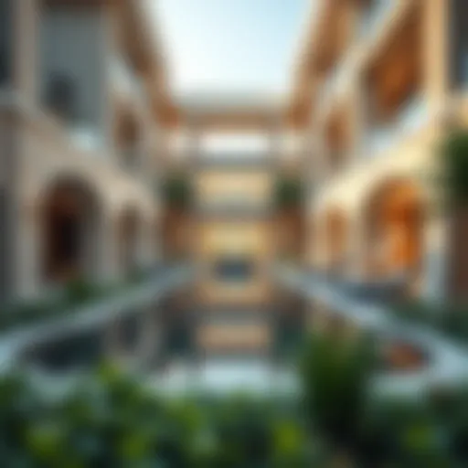 Stunning architecture of Fairway Villas reflecting luxury living
