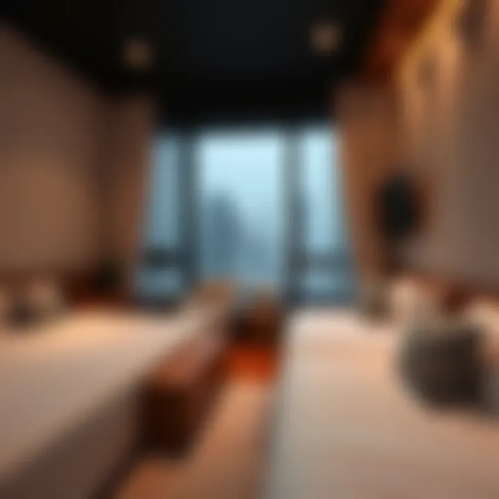 Modern amenities in a family sharing room