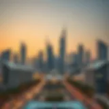 A modern skyline of Dubai showcasing GINCO Properties
