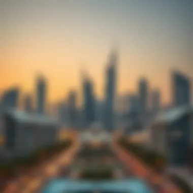 Modern Skyline of Dubai A modern skyline of Dubai showcasing GINCO Properties