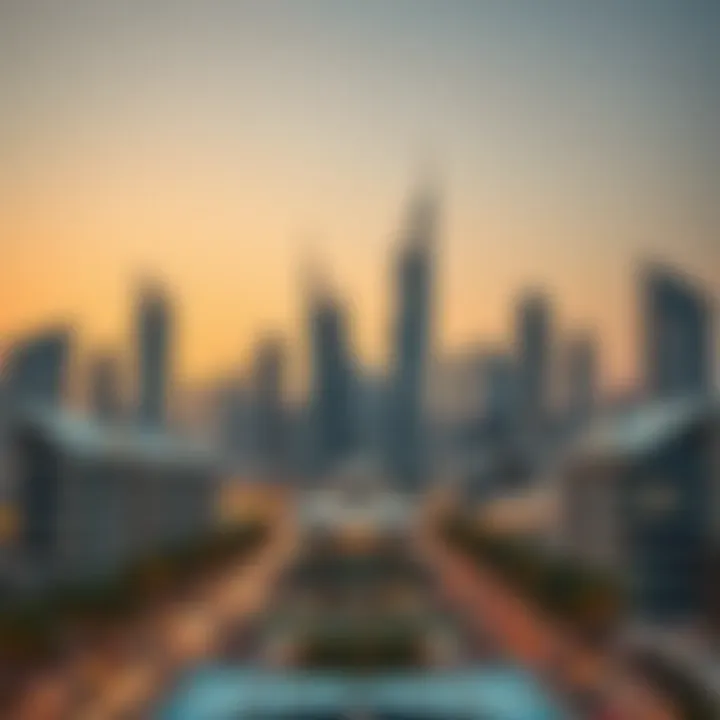 Modern Skyline of Dubai A modern skyline of Dubai showcasing GINCO Properties