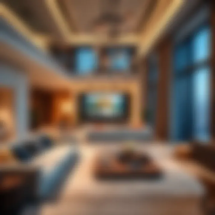 Luxurious living spaces at Indigo Optima illustrating upscale lifestyle