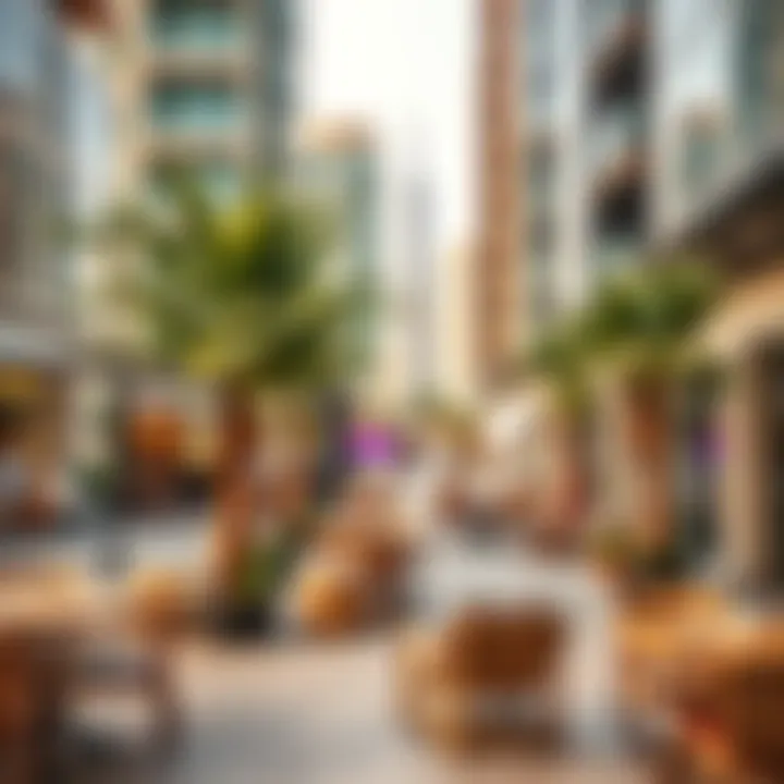 Lifestyle and Recreation in Internet City Vibrant lifestyle offerings with cafes and recreational areas in Internet City