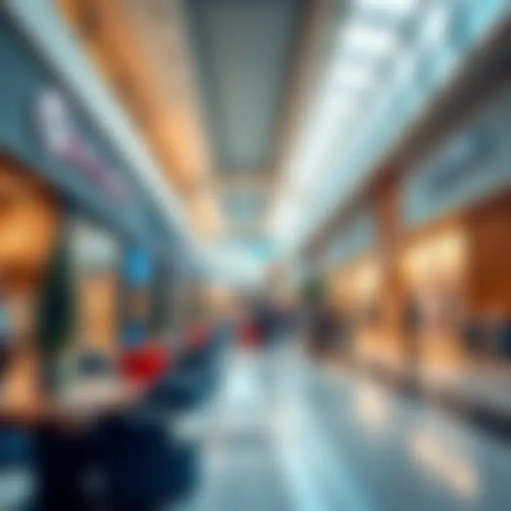 Diverse Retail Spaces Inside Jebel Ali Outlet Interior shot of diverse retail spaces within Jebel Ali Outlet.