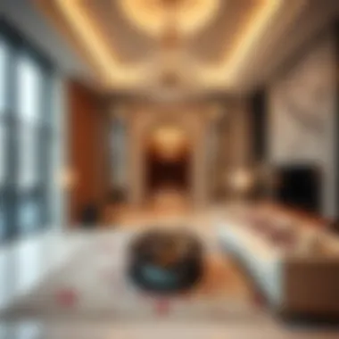 Modern Elegance in كوت دازور Residences Luxurious interior of a residence in كوت دازور Dubai reflecting modern elegance