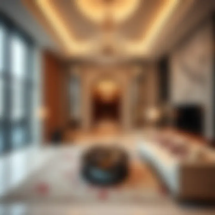 Modern Elegance in كوت دازور Residences Luxurious interior of a residence in كوت دازور Dubai reflecting modern elegance