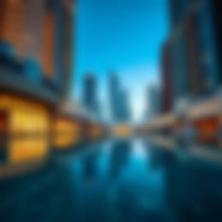 Architectural Marvels Reflected Architectural marvels reflecting on the water at Marina Bay