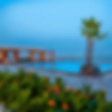 Exquisite Amenities of Radisson Dubai Damac Hills Amenities at Radisson Dubai Damac Hills showcasing a luxurious swimming pool and relaxation area