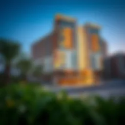 Stunning exterior view of The Address JBR showcasing its architectural elegance