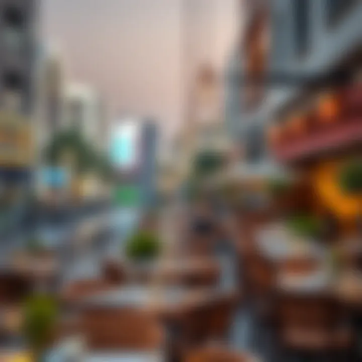 Diverse Dining Experiences at Dubai Canal Walk Vibrant dining scene along the Dubai Canal Walk