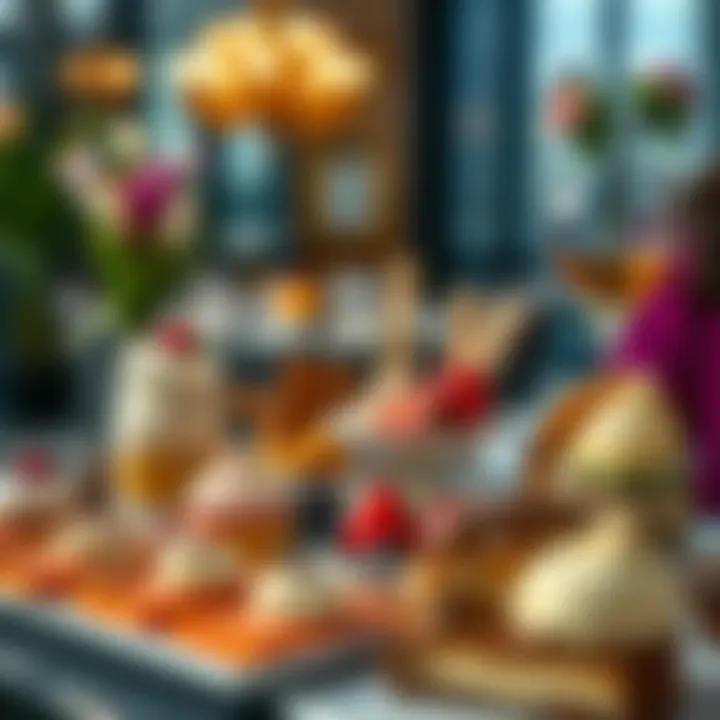 A Symphony of Flavors: Dessert Platter Exquisite dessert platter showcasing various treats