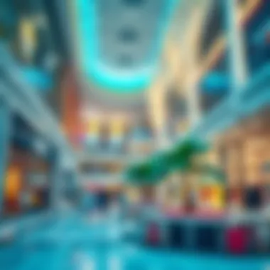 Shopping and Entertainment at Marina Mall Interior shot of Marina Mall featuring shopping and entertainment areas