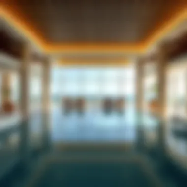 Luxurious Amenities of Palm Tower Luxurious amenities and elegant interiors of the Palm Tower