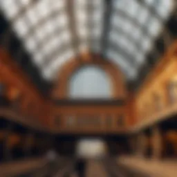 A stunning view of the historic Union Train Station showcasing its intricate architectural details.