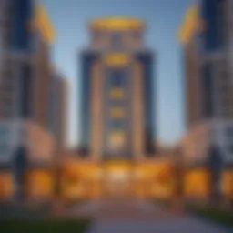 Stunning architectural view of Goldcrest Executive