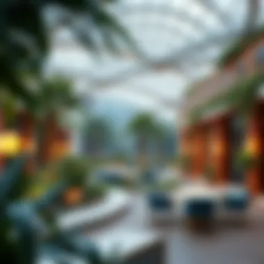 Vibrant Community Spaces Vibrant community spaces within the Hanging Gardens environment