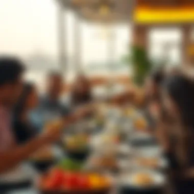 Create Memories with a Diverse Culinary Experience Group of friends enjoying diverse dishes
