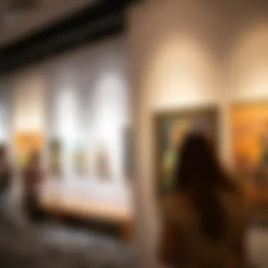 Art Exhibition Spotlighting Emirati Creativity Vibrant art exhibition showcasing local artists