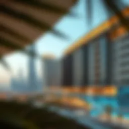 Dubai skyline showcasing modern architecture