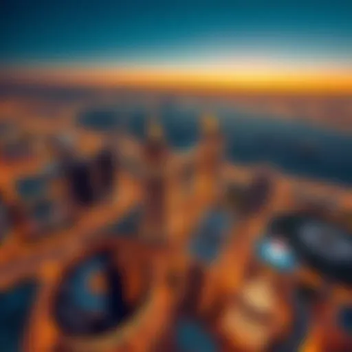 Stunning skyline view of Novo Festival City