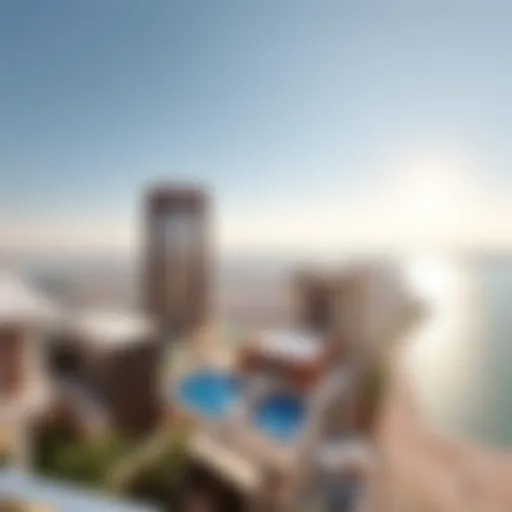 Panoramic view of a luxury project by Ocean Star Construction LLC