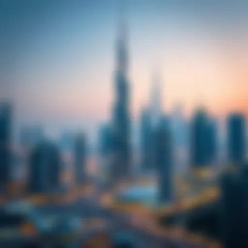 Stunning skyline of Dubai showcasing modern architecture