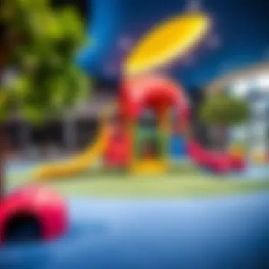 Safe and Fun Play Areas for Toddlers A colorful play area designed for toddlers