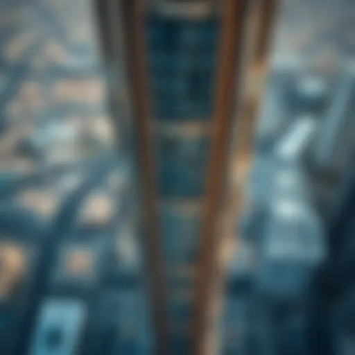 Aerial view of Standard Chartered Tower