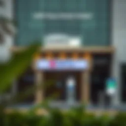 UAE Pass Kiosk Exterior in Dubai